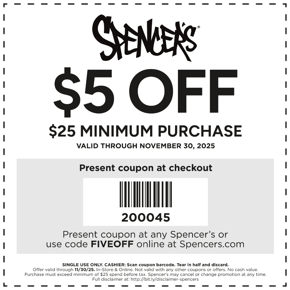 $5 Off $25 Minimum Purchase